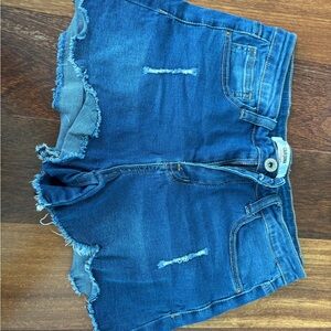 American Eagle Outfitters Dark Blue Jean Shorts